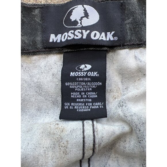 Vintage Mossy Oak Cargo Pants 36x38 Mens Camouflage Hunting S3 - Picture 6 of 7